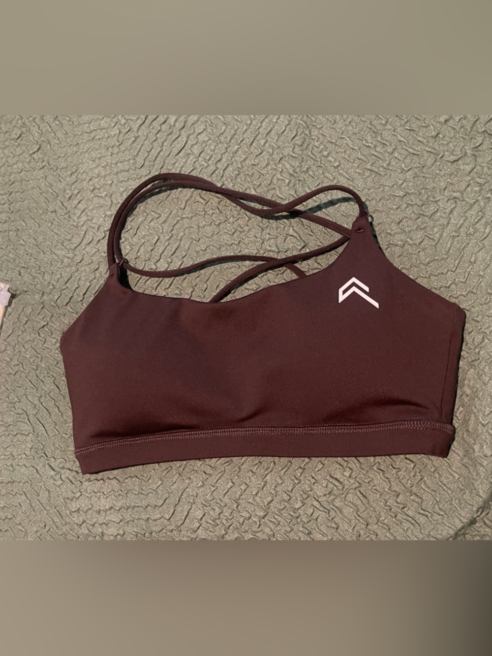 Oner Active EVERYDAY CROSS OVER BRALETTE Brown Small